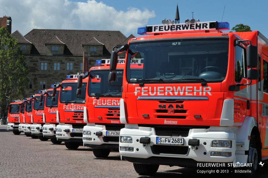 Feuerwehr Stuttgart - neue Hilfeleistungslöschfahrzeuge